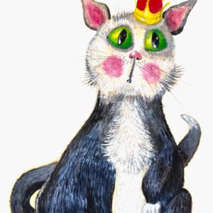 Poes - Kat - Wonen - Prinsje - Poster, 40x60
