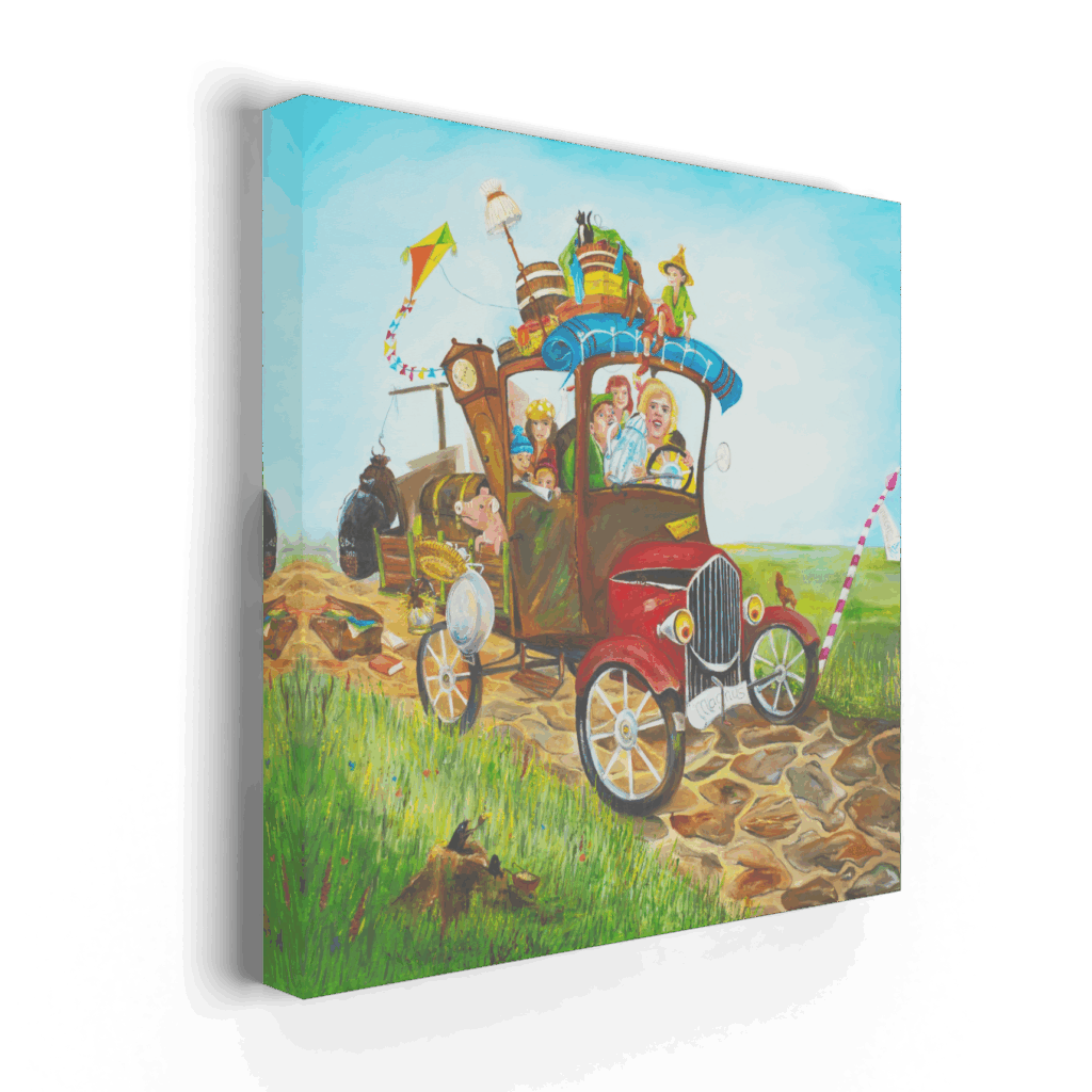 Kinderkamer wanddecoratie Holder de Bolder - Twinkelschilderijen