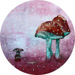 Een kaboutertje als wanddecoratie van Twinkelschilderijen. Speciaal voor de kinderkamer