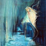 Wanddecoratie van een fee voor een meisjeskamer.