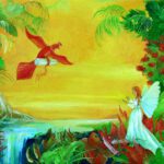 Liefdes brief is een romantische wanddecoratie van Twinkelschilderijen.