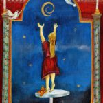 Wanddecoratie voor de kinderkamer van Twinkelschilderijen. Een magisch schilderij