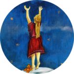 Wanddecoratie voor de kinderkamer van Twinkelschilderijen. Een magisch schilderij