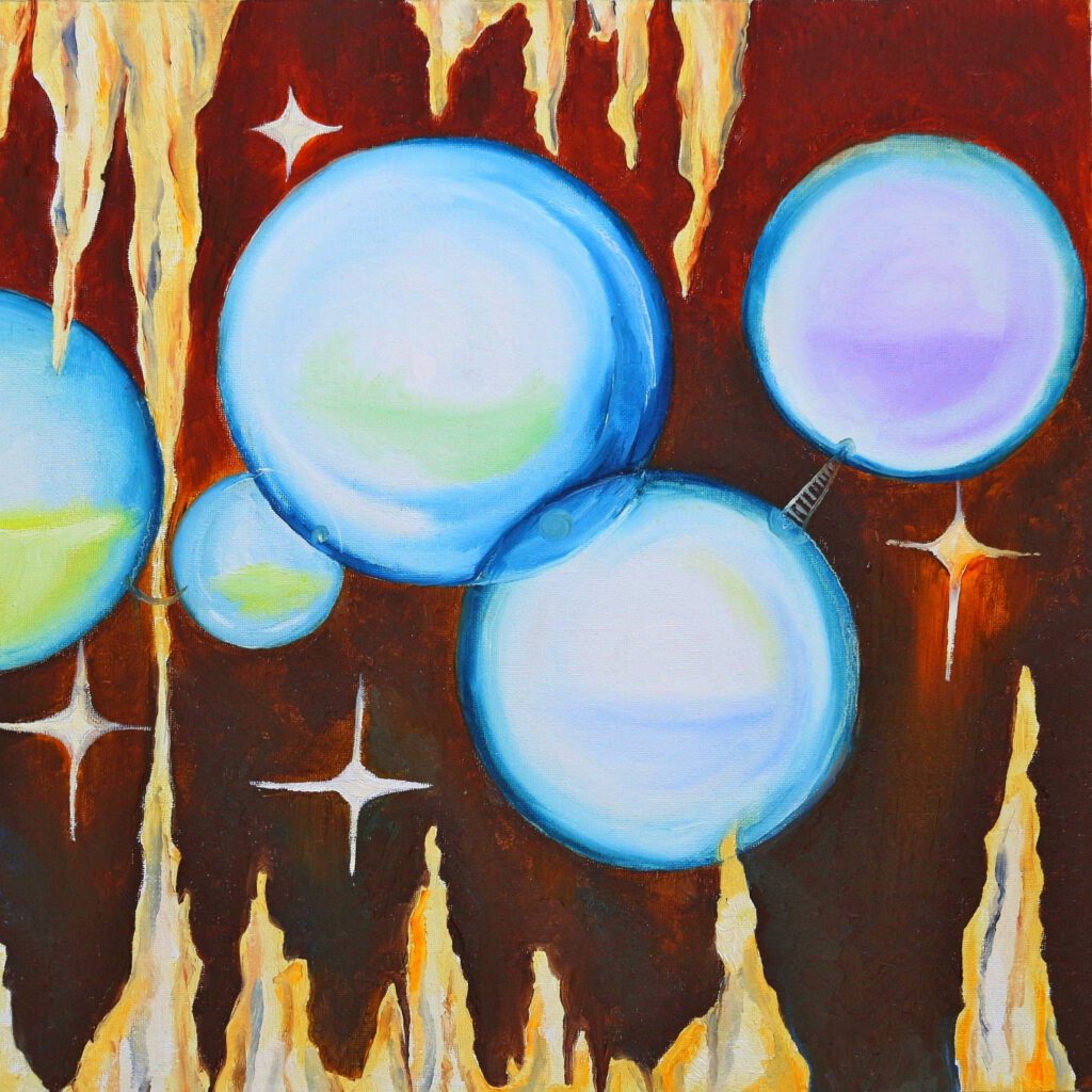 Bewoonde Parels een wanddecoratie van Twinkelschilderijen.