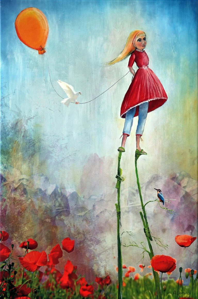 Een prachtige wanddecoratie van Twinkelschilderijen voor de kinderkamers