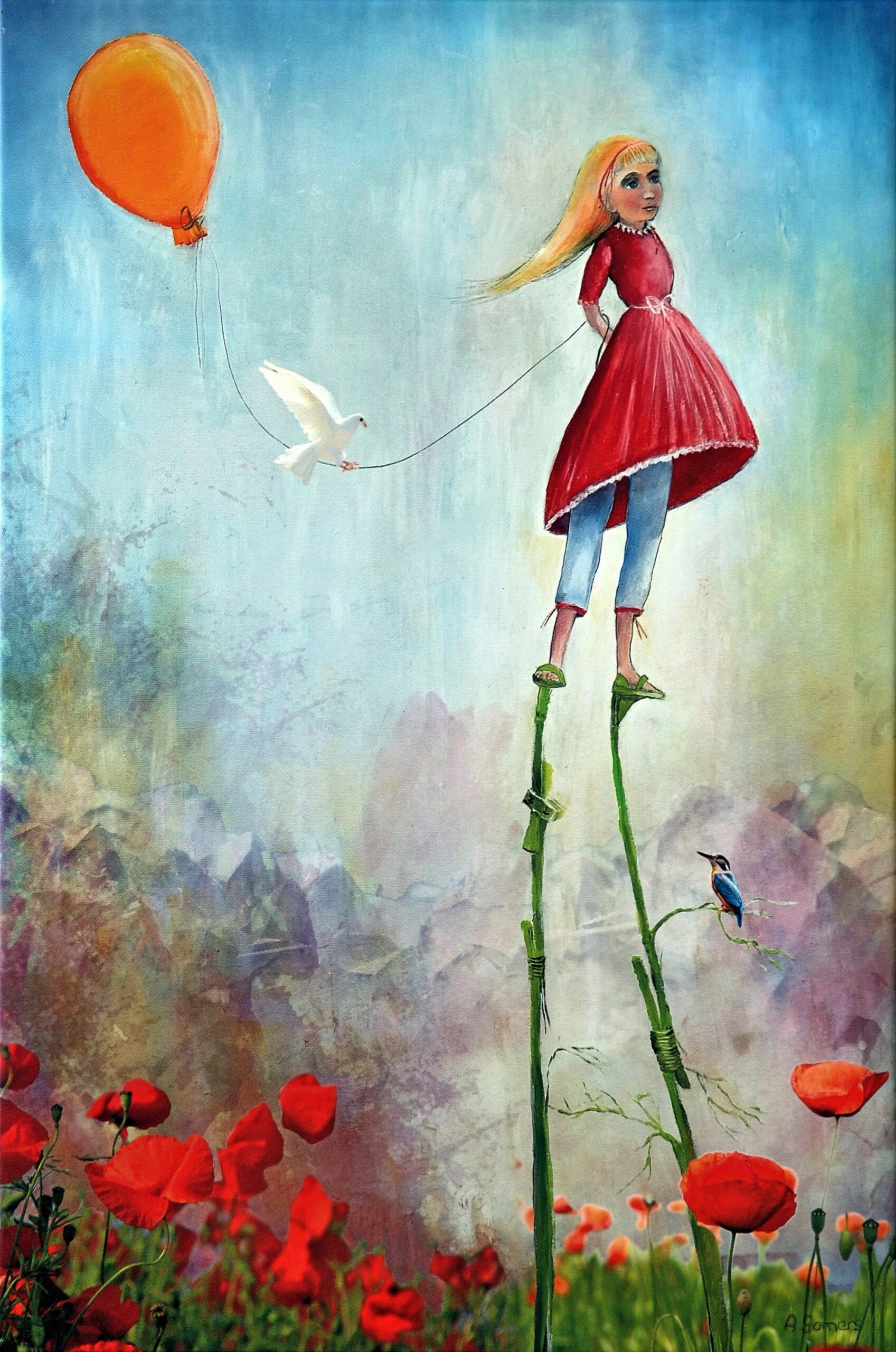 Een prachtige wanddecoratie van Twinkelschilderijen voor de kinderkamers